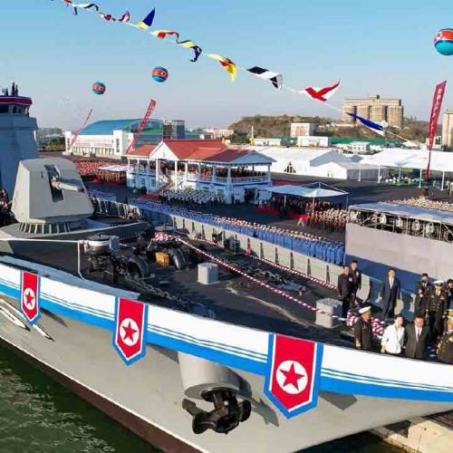 North Korea’s Mega Destroyer Sinks Tragically During Launch